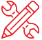 IC Pencil Red